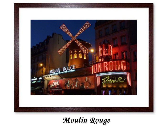 Moulin Rouge Paris Red Mill Montmartre Pleasure